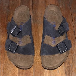 suede leather arizona BIRKENSTOCKS!!